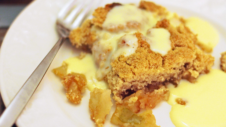 Calories in Apple crumble