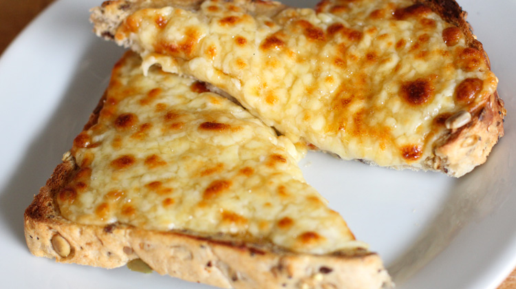 Calories in Cheese on toast
