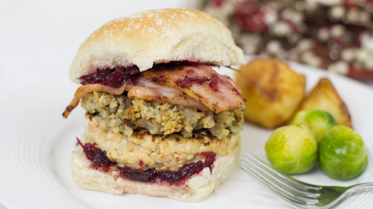 Calories in Christmas burger