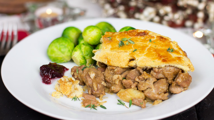 Calories in Christmas dinner pie