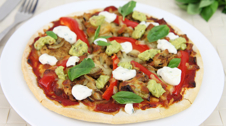 Calories in Fajita pizza