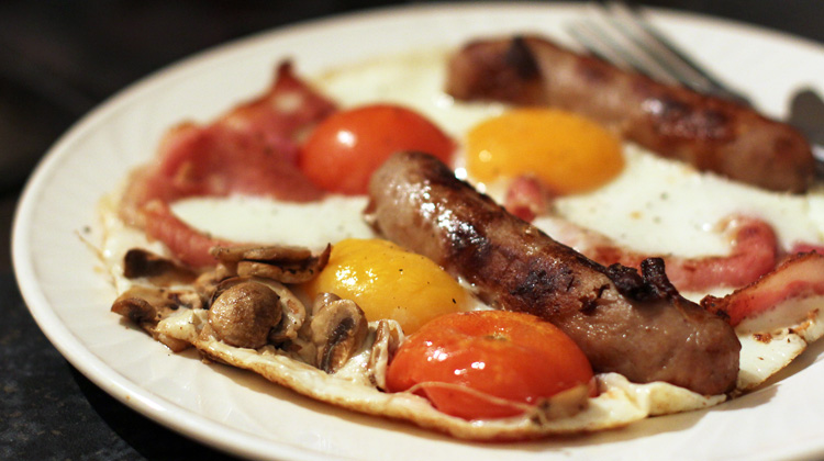 Calories in Fry up breakfast