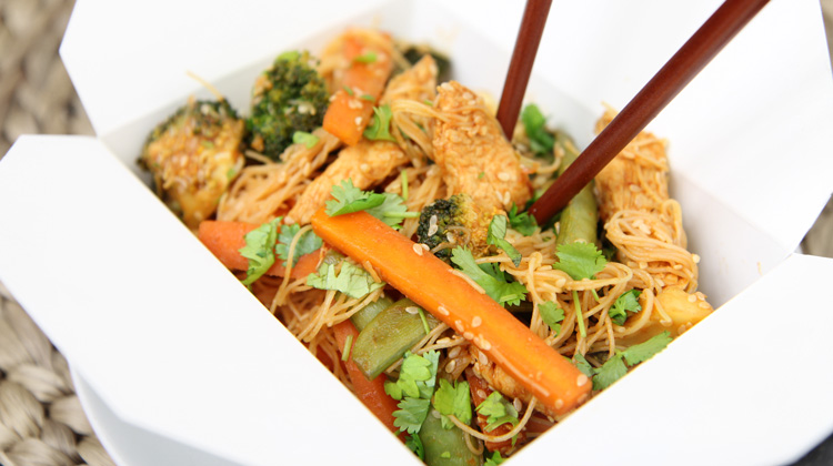 Calories in Chinese style noodles