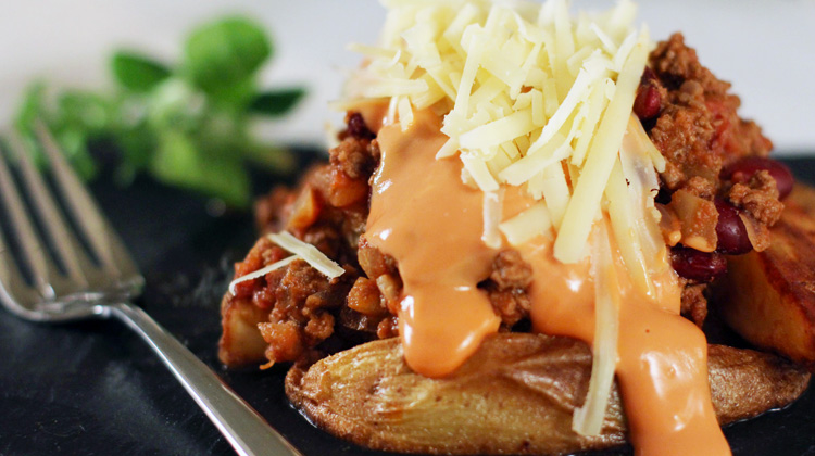 Calories in Taco fries