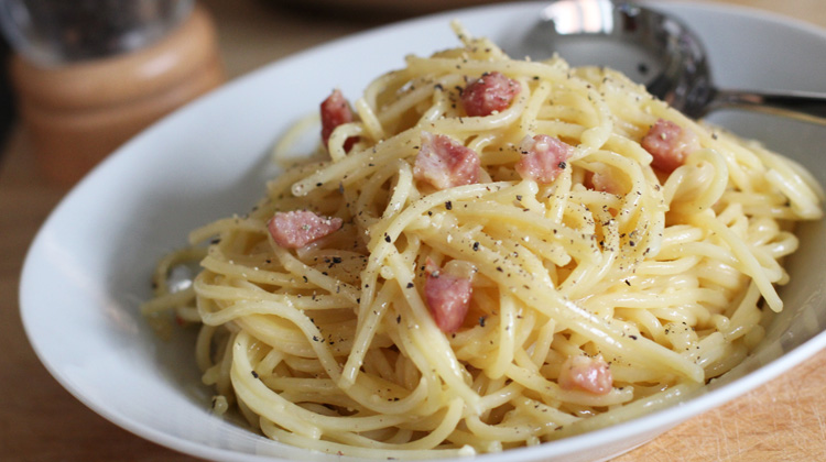 Calories in Traditional carbonara