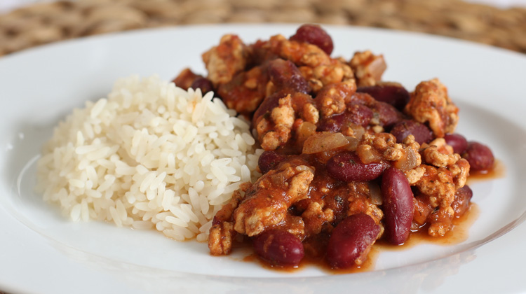 Calories in Turkey chilli con carne
