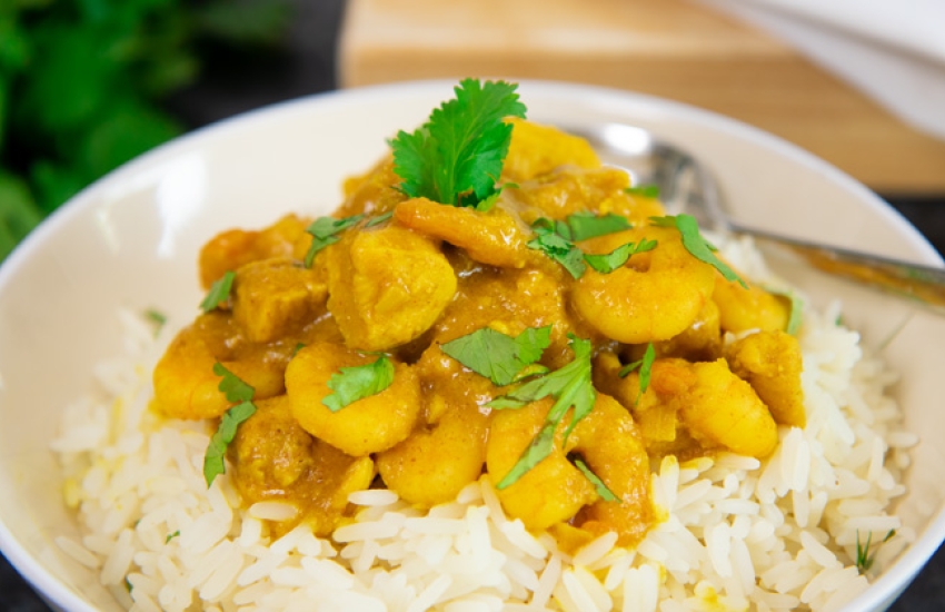 Chicken & Prawn Curry Recipe