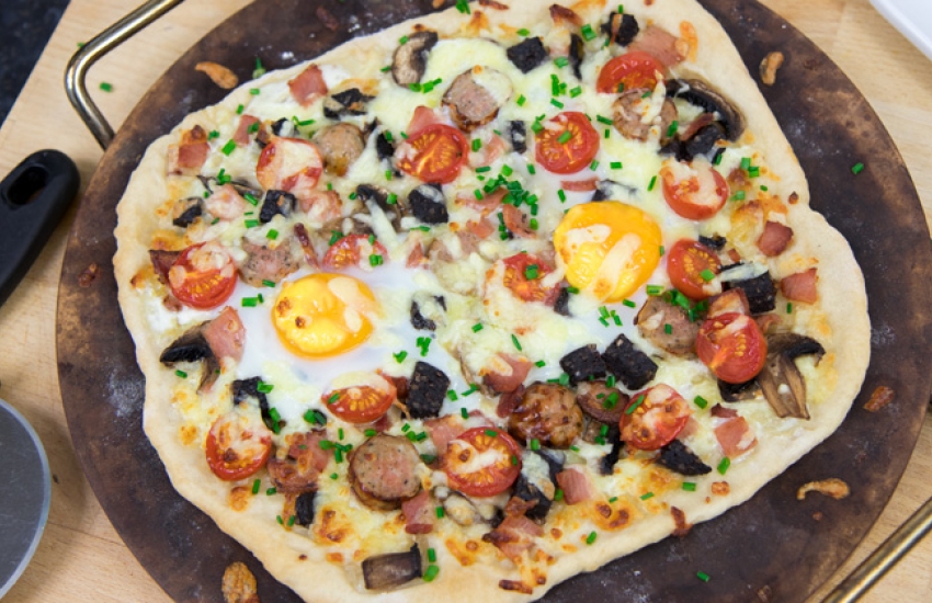 Breakfast Pizza Recipe