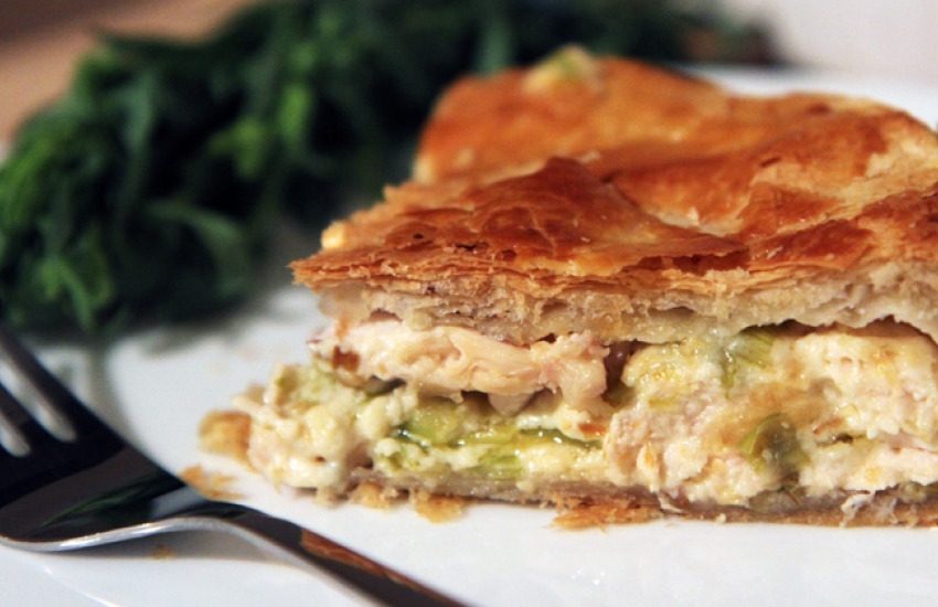 Chicken and Leek Pie Recipe