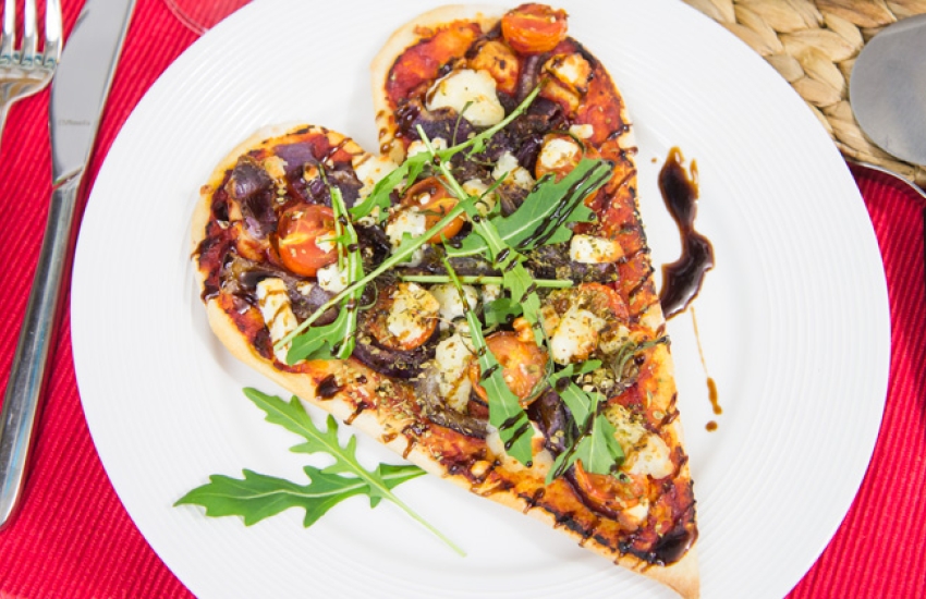 Heart Shaped Pizza Recipe