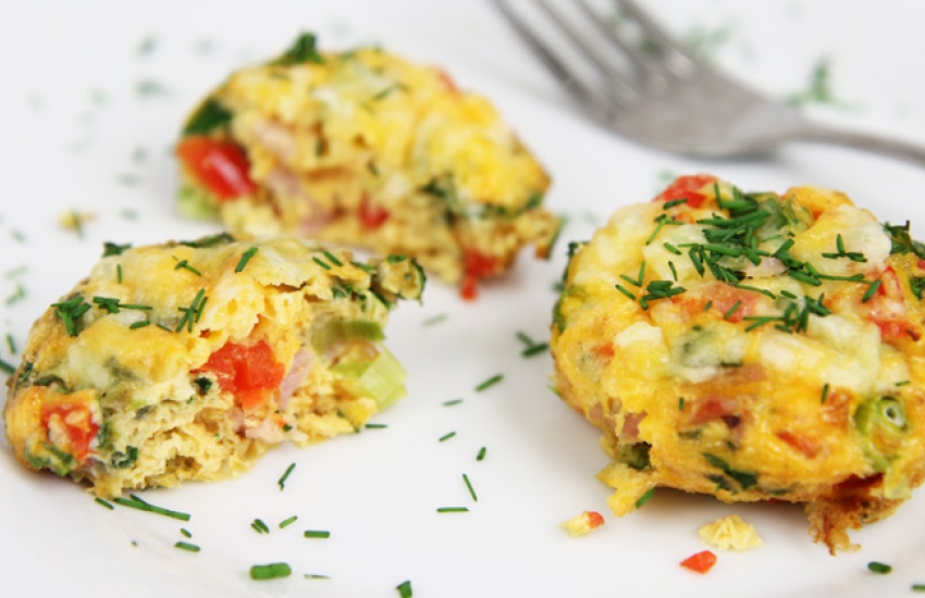 Omelette Muffins Recipe