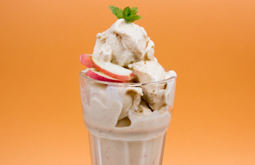 Healthy Peach Ice Cream Recipe