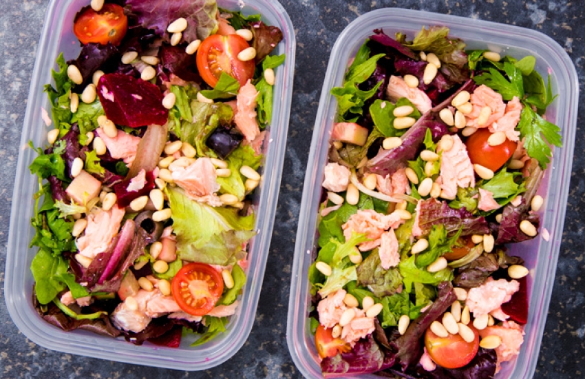 Salmon Salad Meal Prep Recipe
