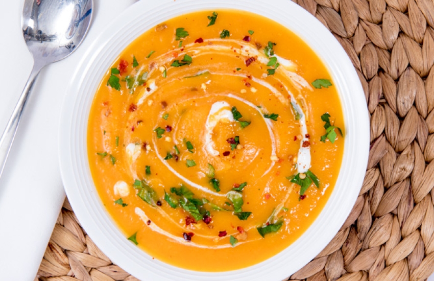 Spicy Butternut Squash Soup Recipe
