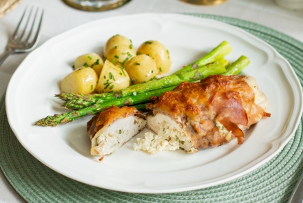 Chicken wrapped in Parma Ham Recipe