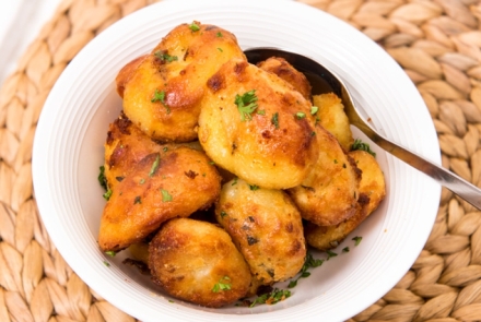 Roast Potatoes and Semolina