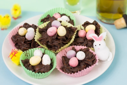 Boozy Easter Nests Recipe