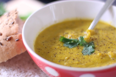 Carrot and Coriander Soup Recipe