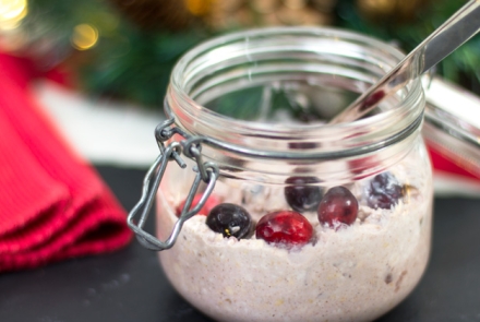 Christmas Overnight Oats Recipe