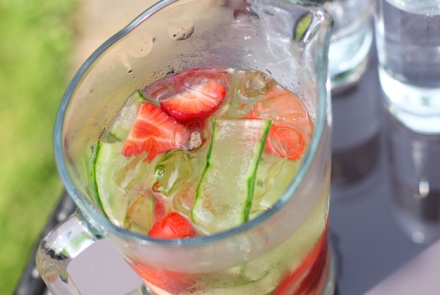 Strawberry & Cucumber Water Recipe