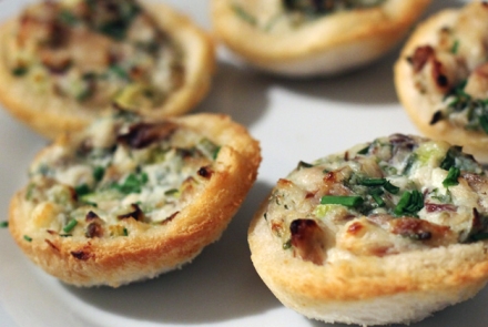 Mackerell & Salmon Canapes