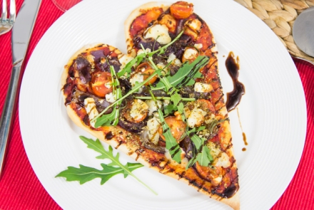 Heart Shaped Pizza Recipe