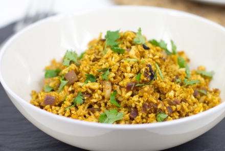 Indian Cauliflower Rice Recipe