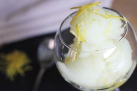 Lemon Sorbet Recipe