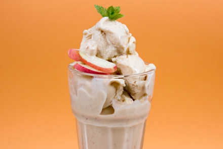 Healthy Peach Ice Cream Recipe