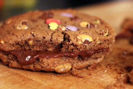 Peanut Butter Nutella Cookies