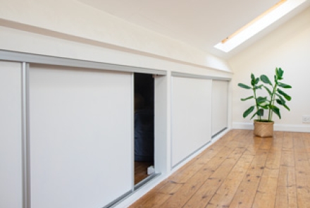 Sliding Doors Eaves Storage