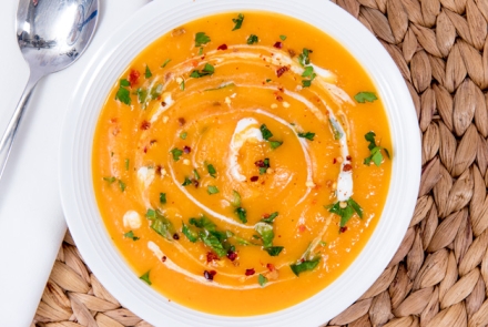 Spicy Butternut Squash Soup Recipe